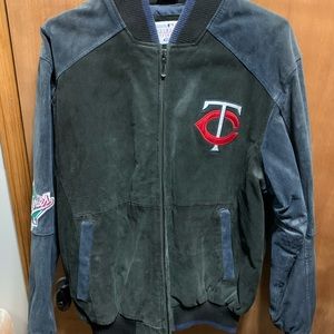Sued MN Twins coat sz M men’s